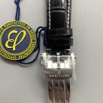 Replica Breitling Navitimer Men Alligator Black 43 mm AB0138211B1P1 - Thumbnail Image 3