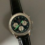 Replica Breitling Navitimer Men Alligator Black 43 mm AB0138211B1P1 - Thumbnail Image 9