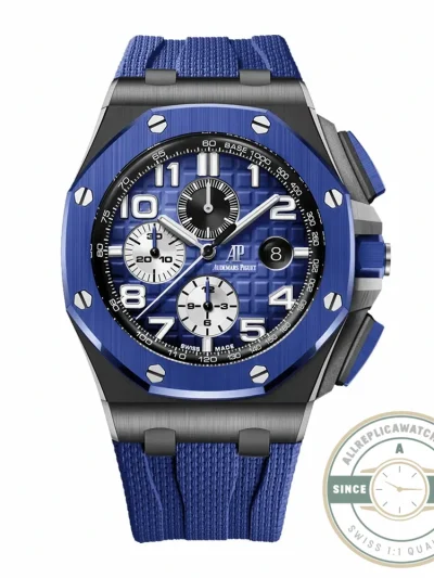 Replica Audemars Piguet Royal Oak Offshore Blue Deep sub Dial 44mm 26400SO.OO.A057CA - Premium Super Clone Watch