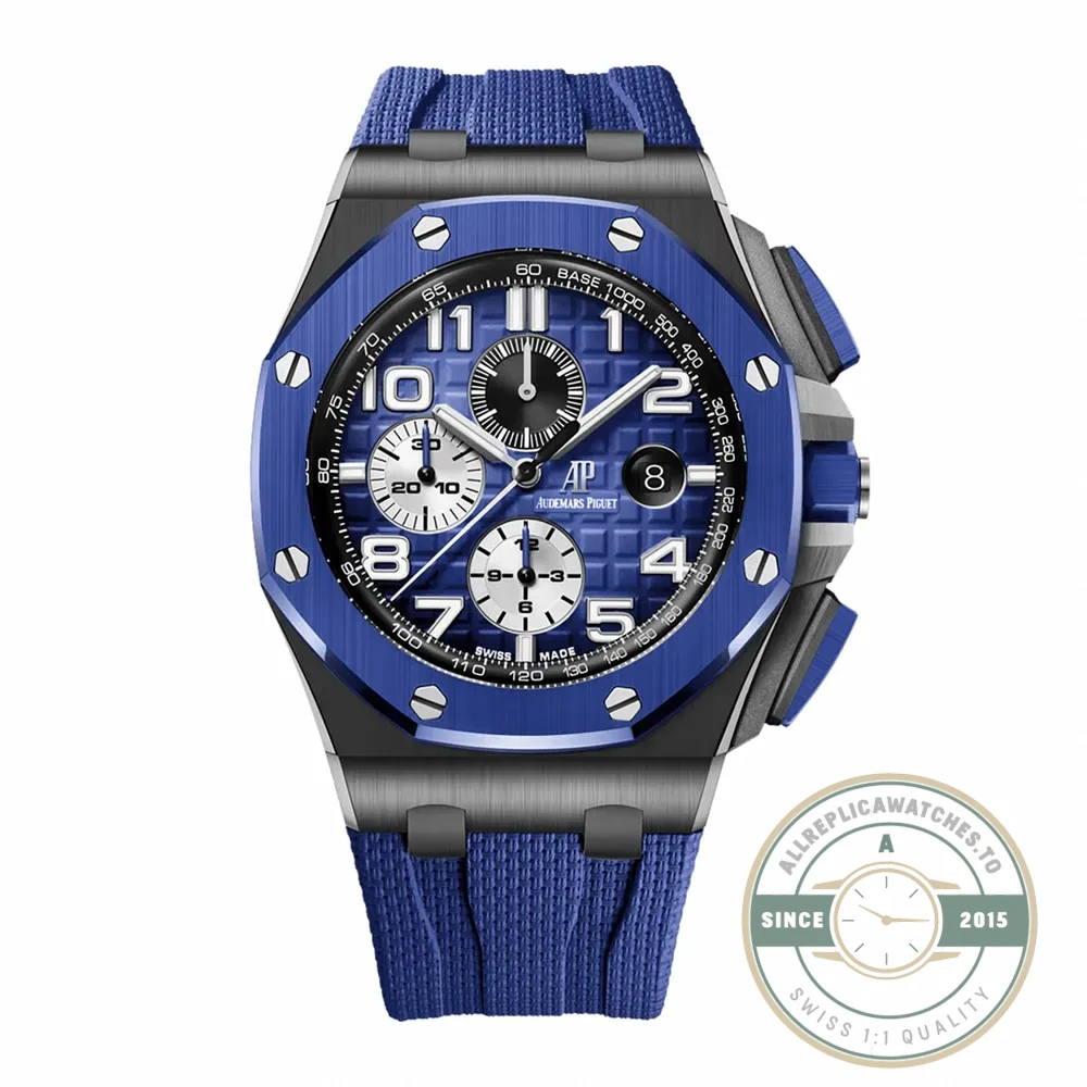 Replica Audemars Piguet Royal Oak Offshore Blue Deep sub Dial 44mm 26400SO.OO.A057CA - Premium Super Clone Watch