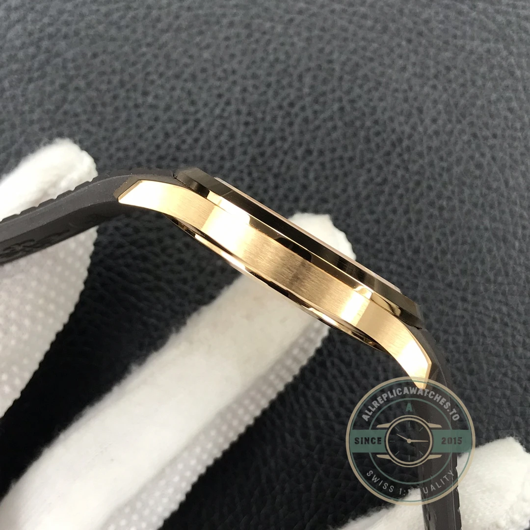 Replica Aquanaut 5167R-001 Date, Sweep seconds 40.8 mm, Rose gold