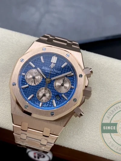 Superclone Audemars Piguet Royal Oak 41 mm, Blue Ref. 26331OR.OO.1220OR.01 - Swiss-Made Clone Watch