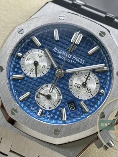 Replica Audemars Piguet Royal Oak Blue, 41 mm Ref. 26331ST.OO.1220ST.01 - Factory Super Clone Watch