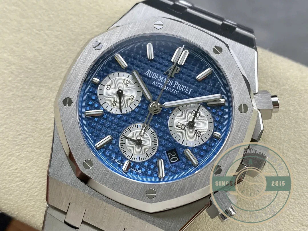 Replica Audemars Piguet Royal Oak Blue, 41 mm Ref. 26331ST.OO.1220ST.01 - Factory Super Clone Watch