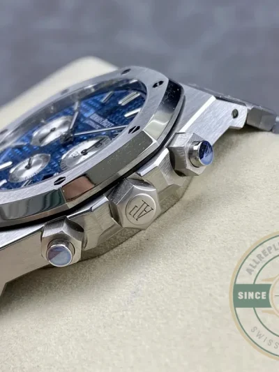Replica Audemars Piguet Royal Oak Blue, 41 mm Ref. 26331ST.OO.1220ST.01 - Budget Luxury Replica Watch