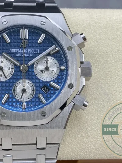 Replica Audemars Piguet Royal Oak Blue, 41 mm Ref. 26331ST.OO.1220ST.01 - Top-Tier Swiss Replica Watch