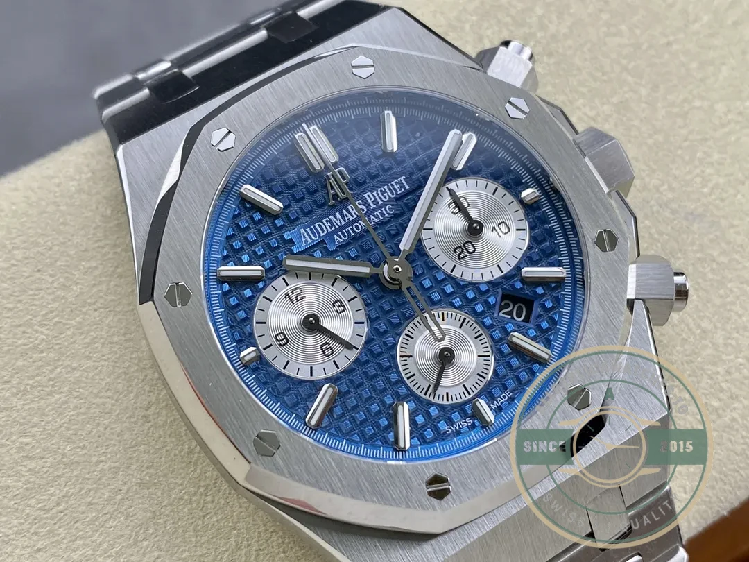 Replica Audemars Piguet Royal Oak Blue, 41 mm Ref. 26331ST.OO.1220ST.01 - 1:1 Swiss Replica Watch