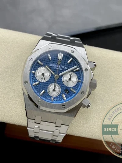 Replica Audemars Piguet Royal Oak Blue, 41 mm Ref. 26331ST.OO.1220ST.01 - Premium Super Clone Watch