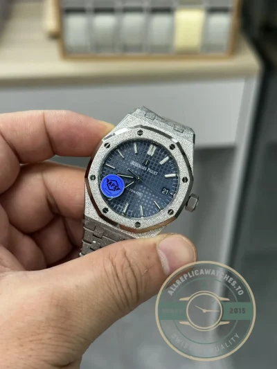 Superclone Audemars Piguet Royal Oak Blue Dial 15410BC.GG.1224BC.01 37mm - Luxury Replica Watch