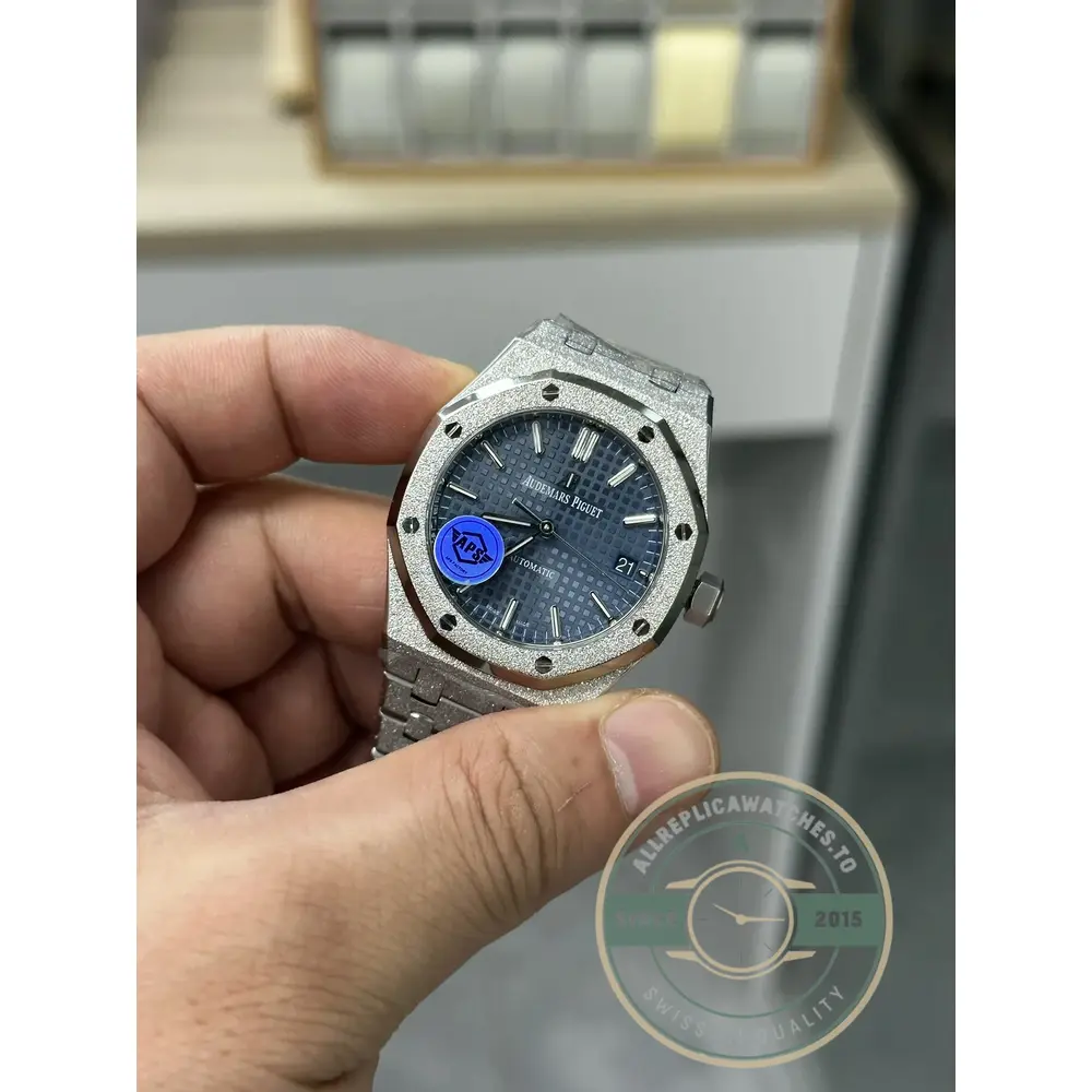 Superclone Audemars Piguet Royal Oak Blue Dial 15410BC.GG.1224BC.01 37mm - Luxury Replica Watch