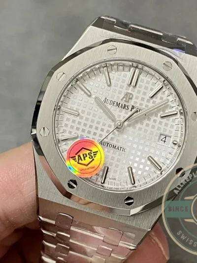 Superclone Audemars Piguet Royal Oak White Dial 15450ST 37mm - Factory Super Clone Watch