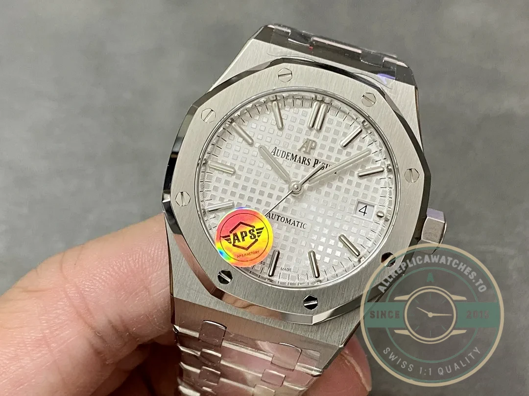 Superclone Audemars Piguet Royal Oak White Dial 15450ST 37mm - Factory Super Clone Watch