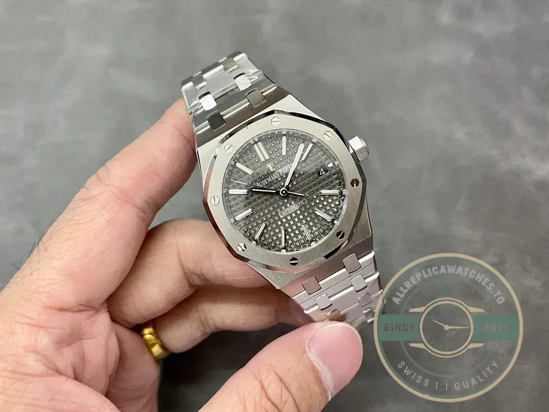 Superclone Audemars Piguet Royal Oak Grey Dial 15450ST 37mm - Affordable Super Clone Watch