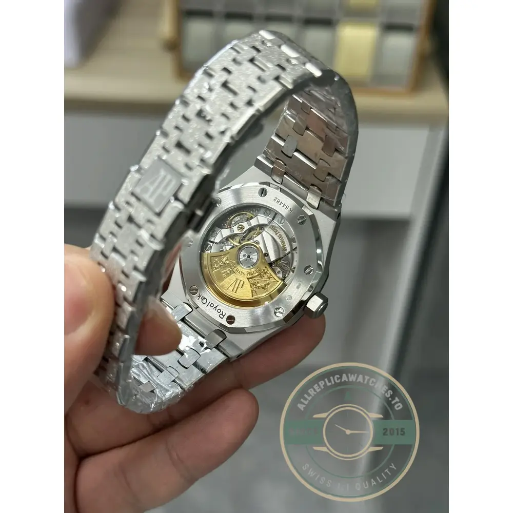 Superclone Audemars Piguet Royal Oak Black Dial 15454BC.GG.1259BC.03 37mm - Swiss Movement Replica Watch
