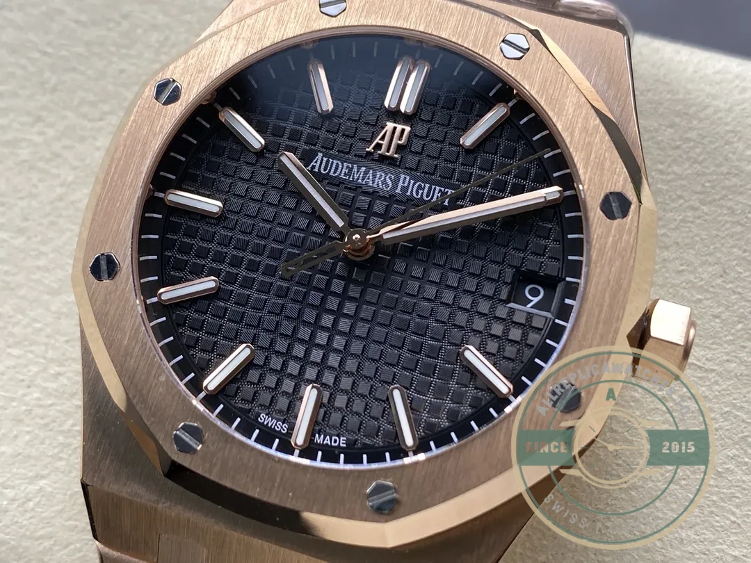 Replica Audemars Piguet Royal Oak Black, 41 mm Ref. 15500OR.OO.1220OR.01 - Swiss-Made Clone Watch