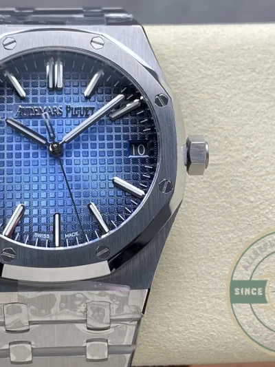 Replica Audemars Piguet Royal Oak Blue, 41 mm Ref. 15500ST.OO.1220ST.01 - Swiss Movement Replica Watch