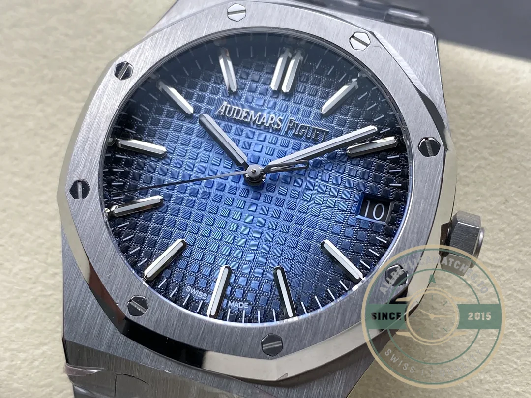 Replica Audemars Piguet Royal Oak Blue, 41 mm Ref. 15500ST.OO.1220ST.01 - Factory Super Clone Watch