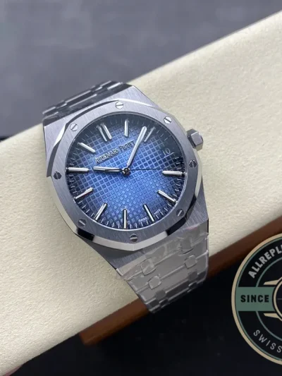 Replica Audemars Piguet Royal Oak Blue, 41 mm Ref. 15500ST.OO.1220ST.01 - Factory Super Clone Watch