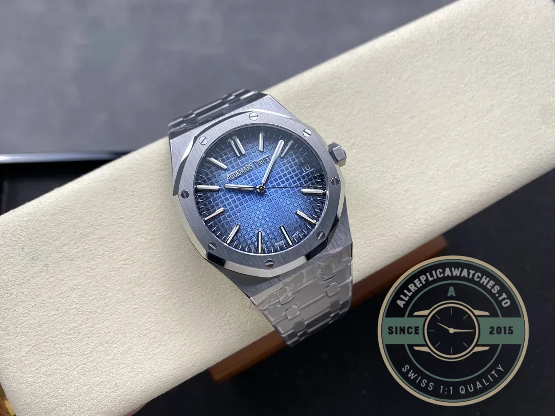 Replica Audemars Piguet Royal Oak Blue, 41 mm Ref. 15500ST.OO.1220ST.01 - Factory Super Clone Watch