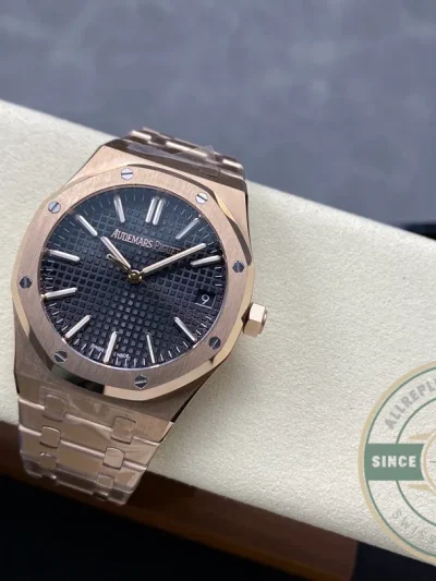 Superclone Audemars Piguet Royal Oak Black Dial 15510OR.OO.1320OR.04 41mm - Affordable Luxury Replica Timepiece