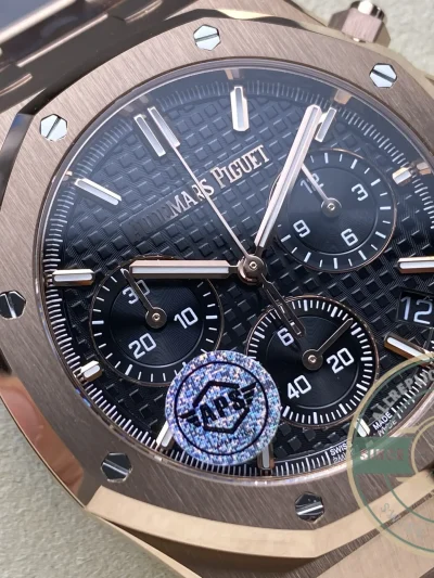 Replica Audemars Piguet Royal Oak Black Dial 26240OR.OO.1320OR.06 - Affordable Luxury Replica Timepiece
