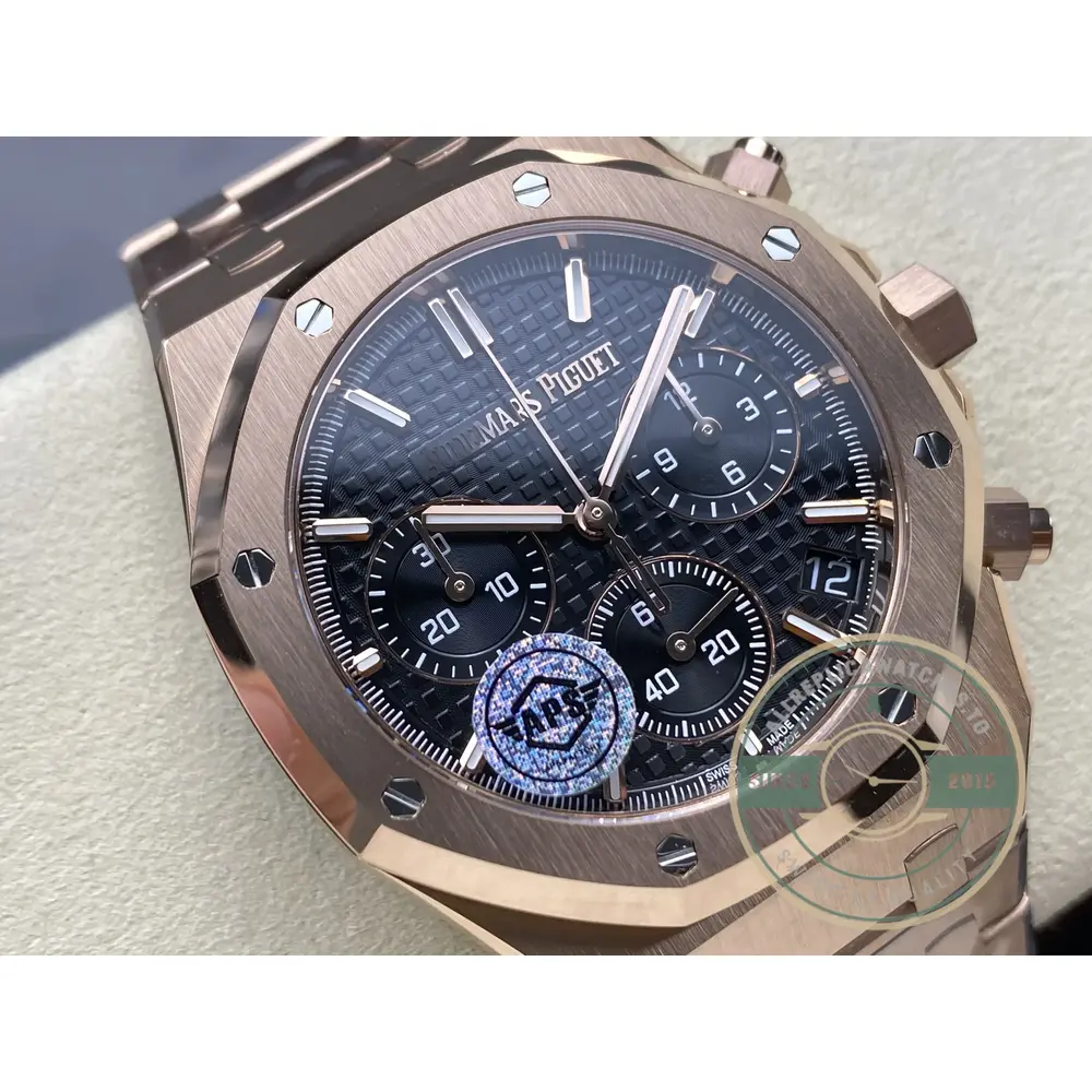 Replica Audemars Piguet Royal Oak Black Dial 26240OR.OO.1320OR.06 - Affordable Luxury Replica Timepiece