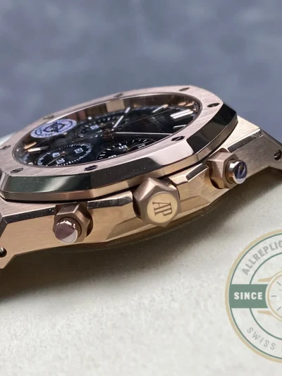 Replica Audemars Piguet Royal Oak Black Dial 26240OR.OO.1320OR.06 - Swiss-Made Clone Watch
