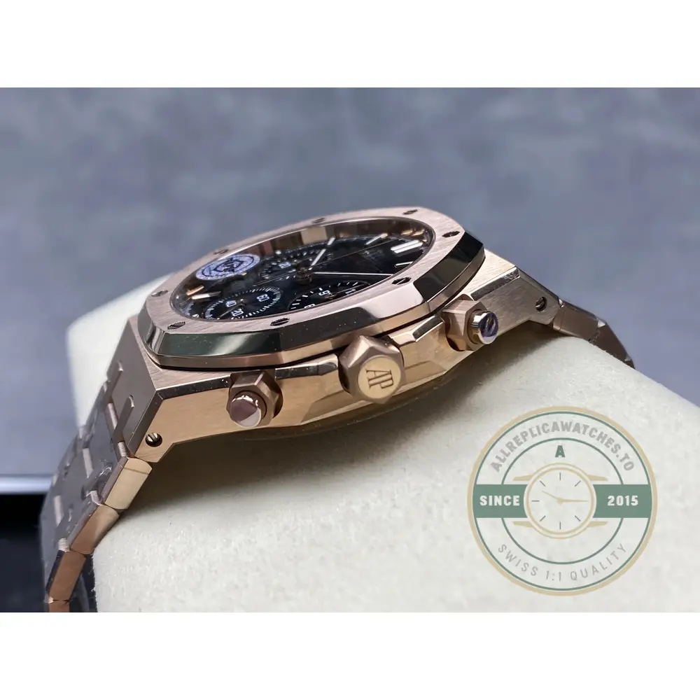 Replica Audemars Piguet Royal Oak Black Dial 26240OR.OO.1320OR.06 - Swiss-Made Clone Watch