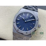 Replica Audemars Piguet Royal Oak Blue Dial 67651IP.ZZ.1261IP.01 33mm - Affordable Luxury Replica Timepiece