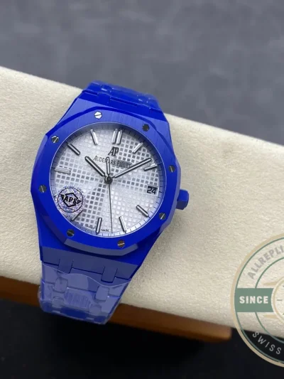 Superclone Audemars Piguet Royal Oak White Dial 15500 Ceramic - Top-Tier Swiss Replica Watch