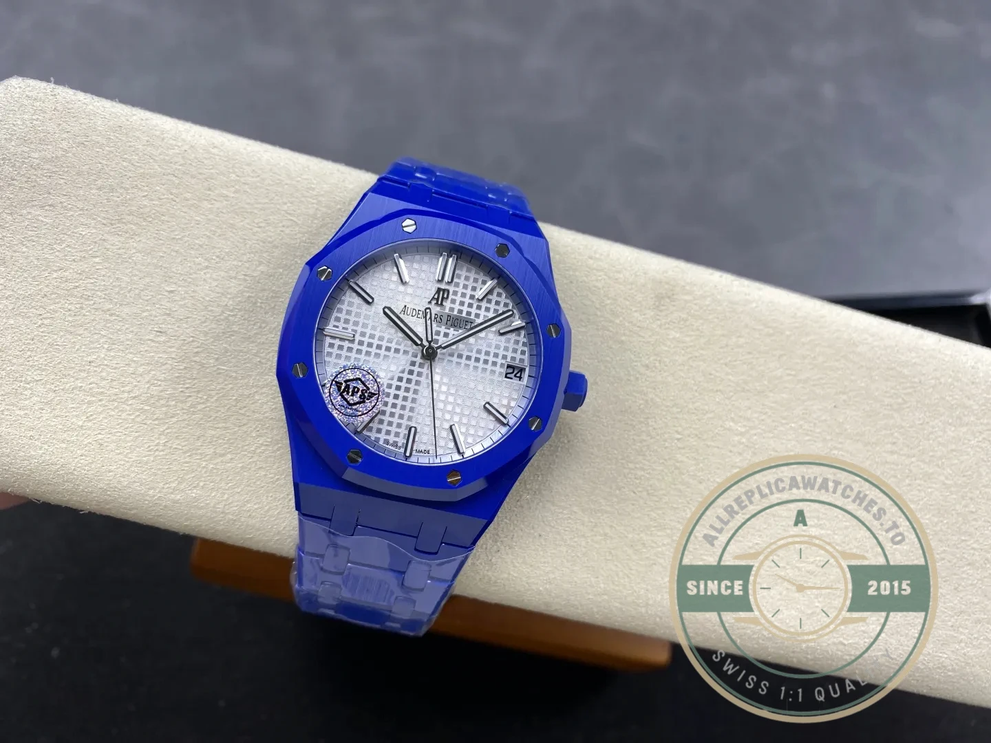 Superclone Audemars Piguet Royal Oak White Dial 15500 Ceramic - Top-Tier Swiss Replica Watch