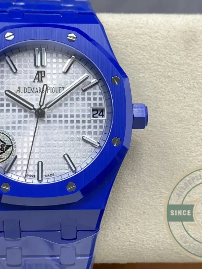 Superclone Audemars Piguet Royal Oak White Dial 15500 Ceramic - Affordable Luxury Replica Timepiece
