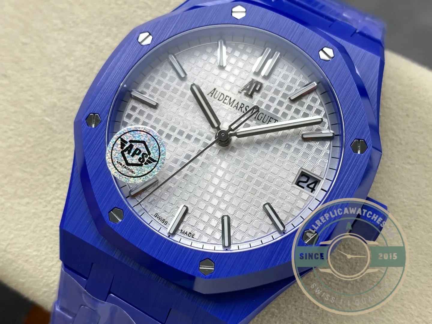 Superclone Audemars Piguet Royal Oak White Dial 15500 Ceramic - Luxury Replica Watch