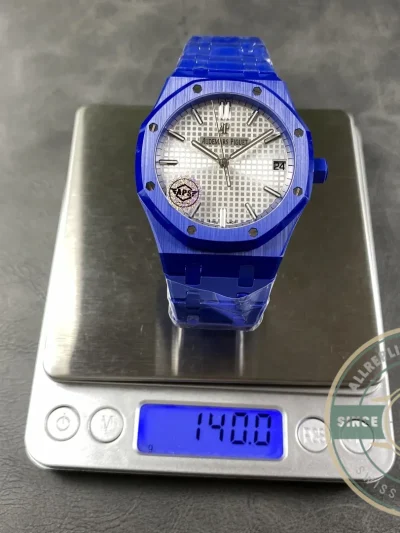 Superclone Audemars Piguet Royal Oak White Dial 15500 Ceramic - 1:1 Swiss Replica Watch