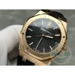 Replica Audemars Piguet Royal Oak Leather Strap 15500OR - High-Grade Replica Watch