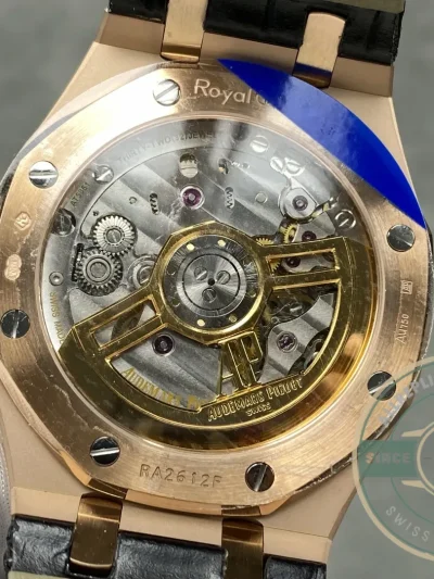 Replica Audemars Piguet Royal Oak Leather Strap 15500OR - High-Grade Replica Watch