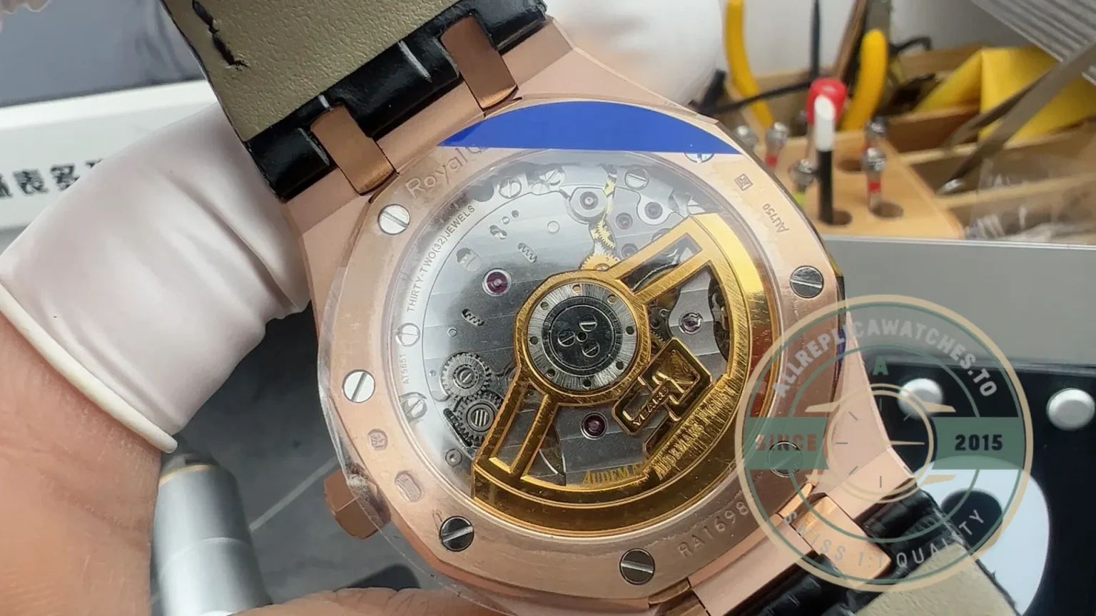 Superclone Audemars Piguet Royal Oak Black 15510OR.OO.D002CR.02 - Swiss-Made Clone Watch