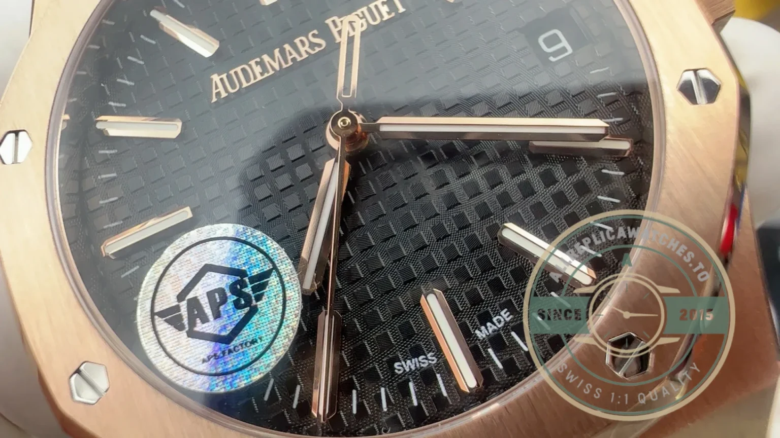 Superclone Audemars Piguet Royal Oak Black 15510OR.OO.D002CR.02 - Affordable Super Clone Watch