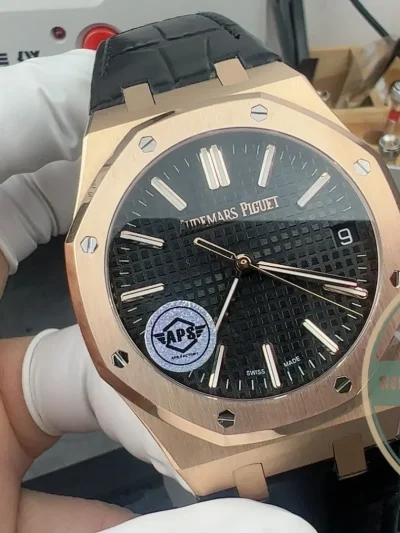 Superclone Audemars Piguet Royal Oak Black 15510OR.OO.D002CR.02 - Premium Super Clone Watch
