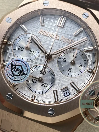 Replica Audemars Piguet Royal Oak White Dial 26240OR.OO.1320OR.07 - 1:1 Swiss Replica Watch