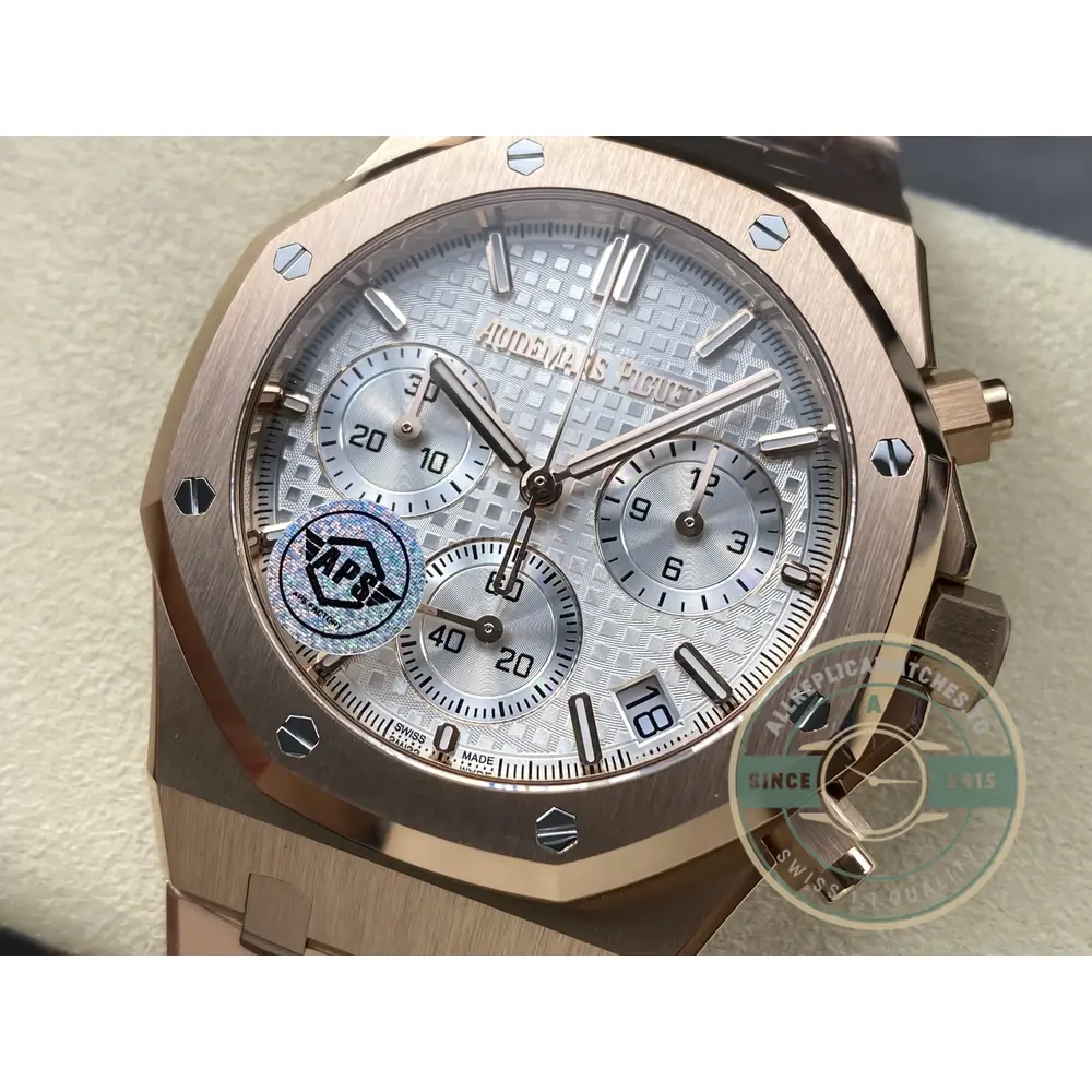 Replica Audemars Piguet Royal Oak White Dial 26240OR.OO.1320OR.07 - 1:1 Swiss Replica Watch