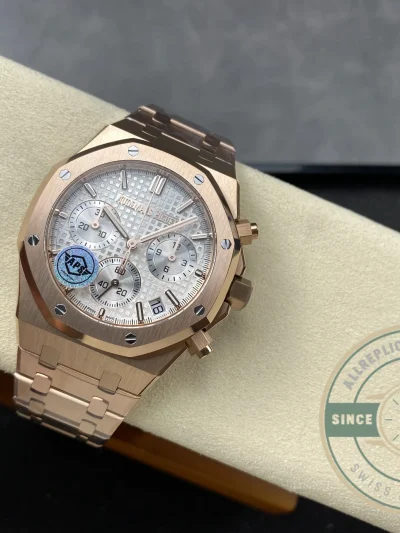 Replica Audemars Piguet Royal Oak White Dial 26240OR.OO.1320OR.07 - Swiss Movement Replica Watch