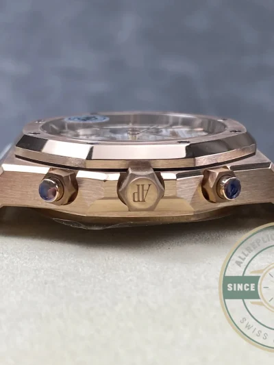 Replica Audemars Piguet Royal Oak White Dial 26240OR.OO.1320OR.07 - Swiss Movement Replica Watch