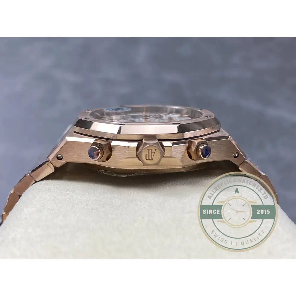 Replica Audemars Piguet Royal Oak White Dial 26240OR.OO.1320OR.07 - Swiss Movement Replica Watch