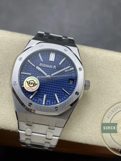 Replica Audemars Piguet Royal Oak Blue Dial 15510ST.OO.1320ST.06 41mm - Affordable Super Clone Watch