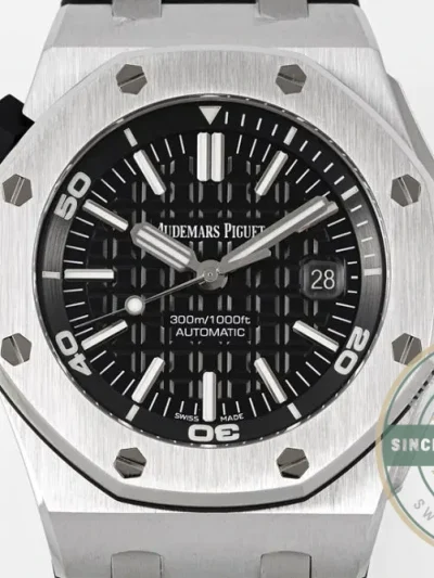 Replica Audemars Piguet Royal Oak Offshore Black Dial 42mm 15703ST.OO.D002CA.01 - Luxury Replica Watch