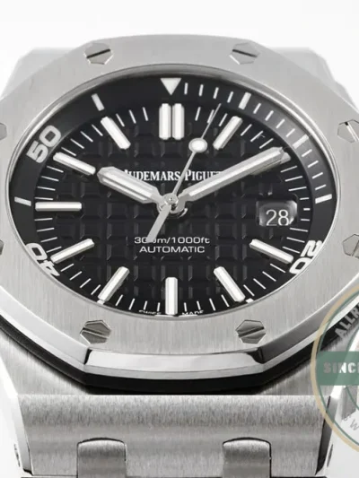 Replica Audemars Piguet Royal Oak Offshore Black Dial 42mm 15703ST.OO.D002CA.01 - Factory Super Clone Watch