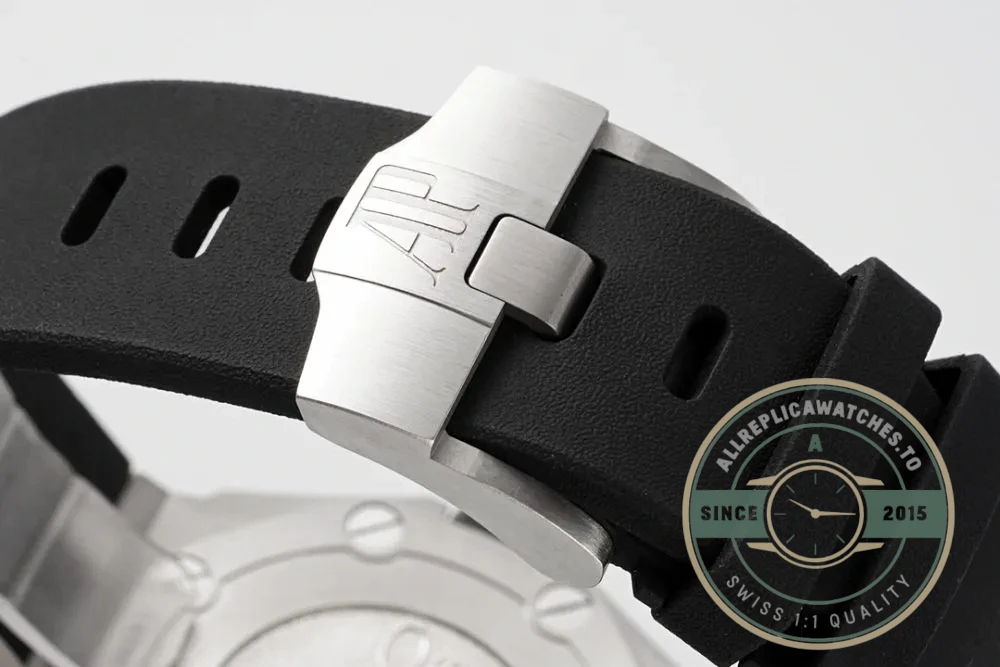 Replica Audemars Piguet Royal Oak Offshore Black Dial 42mm 15703ST.OO.D002CA.01 - Swiss-Made Clone Watch