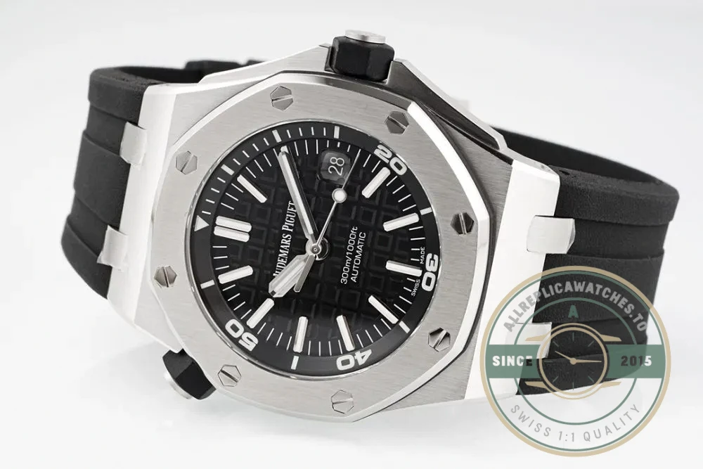Replica Audemars Piguet Royal Oak Offshore Black Dial 42mm 15703ST.OO.D002CA.01 - Affordable Super Clone Watch