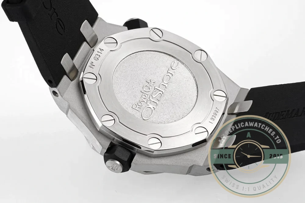 Replica Audemars Piguet Royal Oak Offshore Black Dial 42mm 15703ST.OO.D002CA.01 - Best Quality Replica Watch